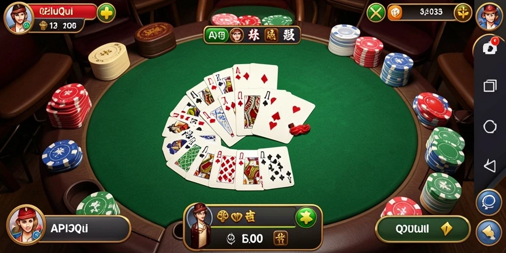 Tampilan gameplay QiuQiu yang mengasyikkan di API33.