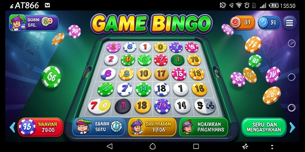 Menampilkan gameplay seru dan interaksi pemain dalam Bingo.