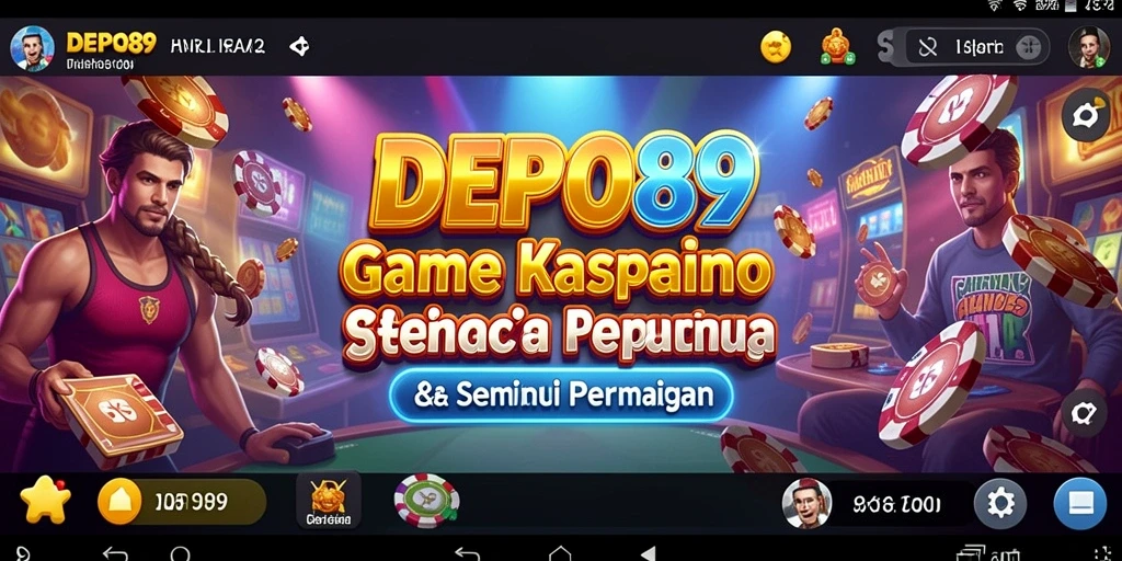 Tampilan gameplay DEPO89 yang menegangkan dan mengasyikkan.
