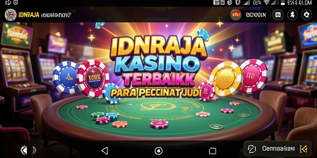 Tampilan gameplay IDNRAJA yang menarik dan penuh aksi Kasino.