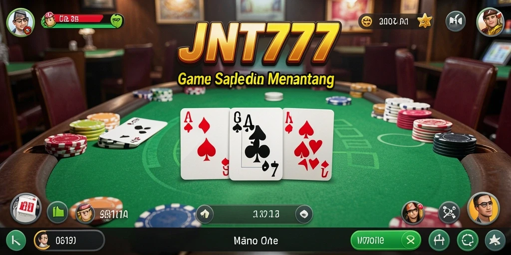 Tampilan gameplay Gaple yang seru dan interaktif.