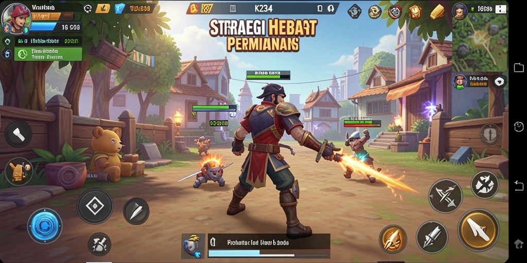 Tangkapan layar K234 menampilkan aksi strategi yang mendebarkan.
