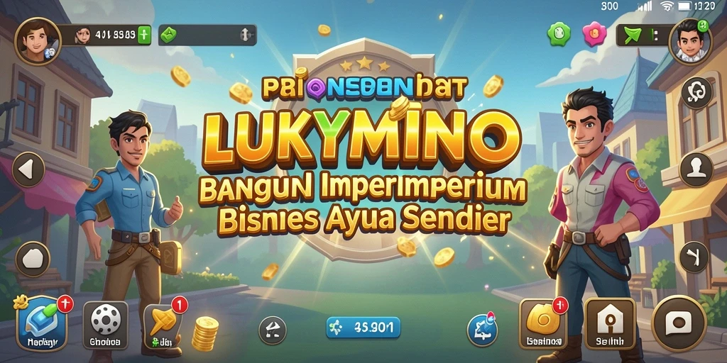 Gameplay seru dan strategis LUKYMINO yang memikat.