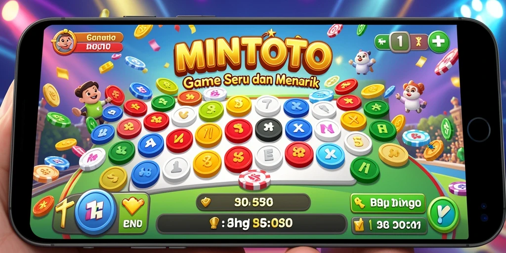 Tampilan gameplay MINTOTO dengan suasana permainan Bingo yang seru.
