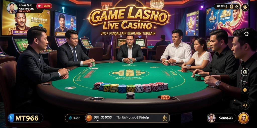 Tampilan gameplay MT966 yang menarik dan interaktif di Live Casino.