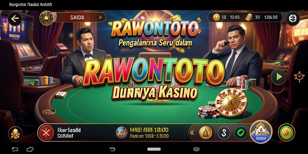 Tampilan gameplay menakjubkan dari RAWONTOTO yang penuh aksi.